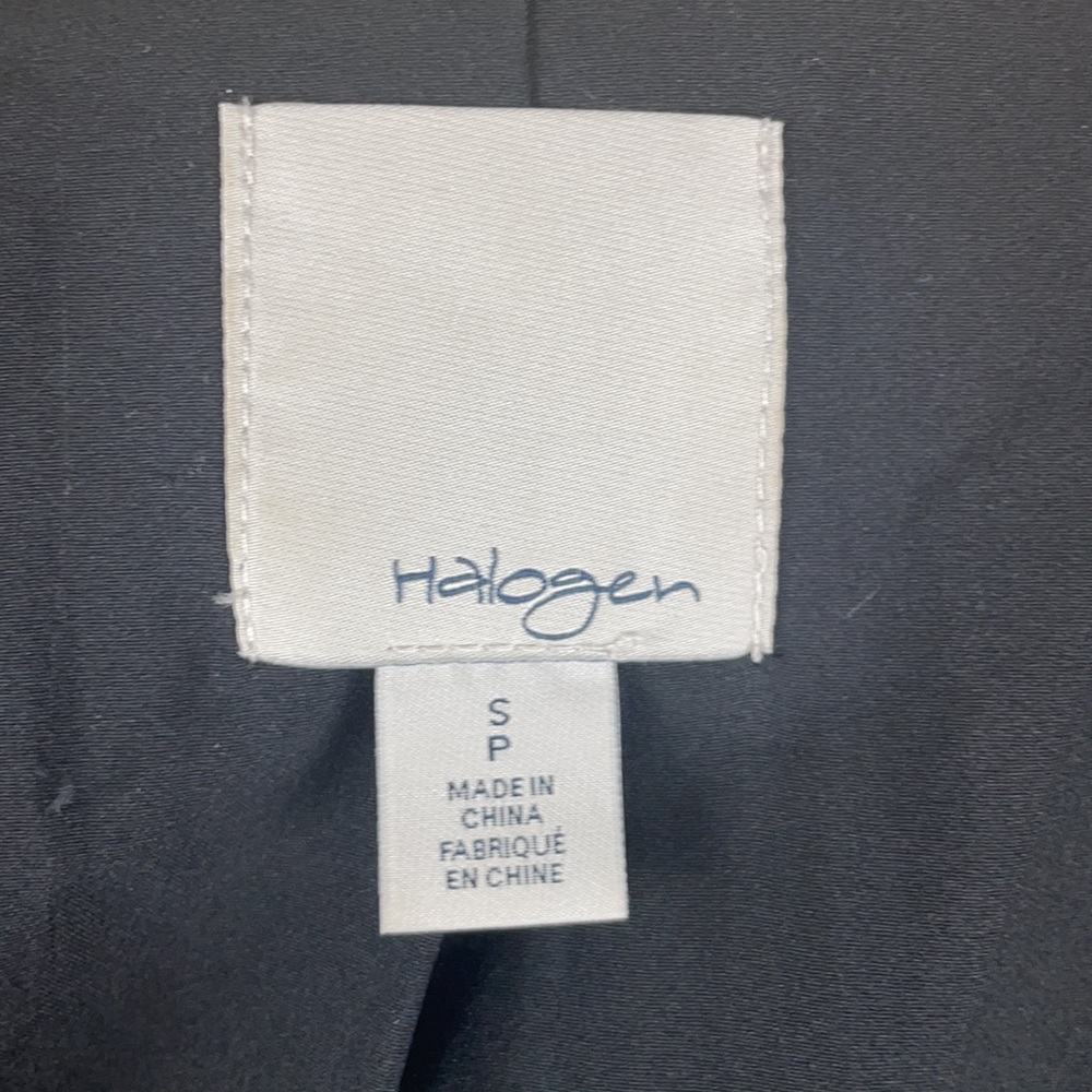 Halogen Gorgeous Tweed Blazer w/Black Trim & Zipper Pockets - Size Small - Picture 12 of 13